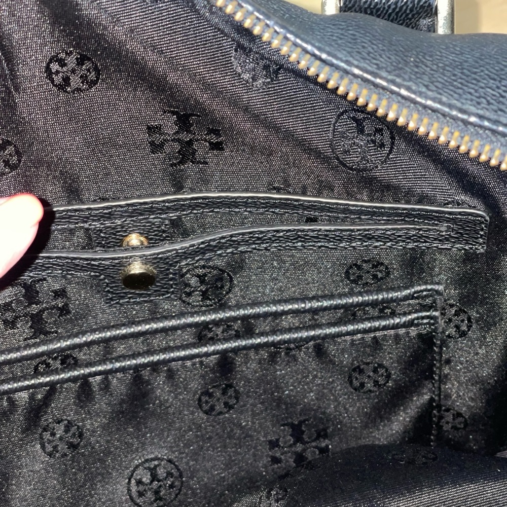 Tory Burch Black Saffiano Leather Doctors Satchel come with original dust cover - Picture 11 of 17